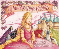 The princess and the three knights  Cover Image